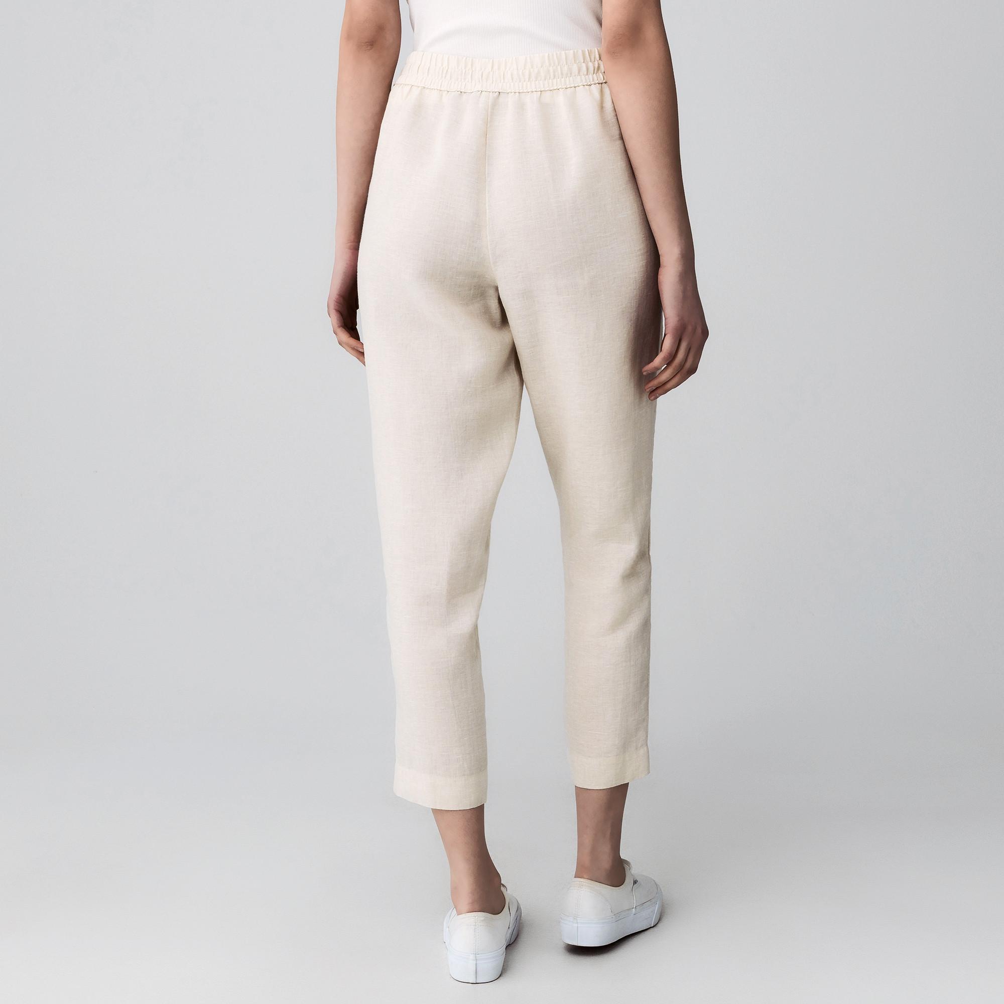 Manor Woman Lange Leinen Jogginghose