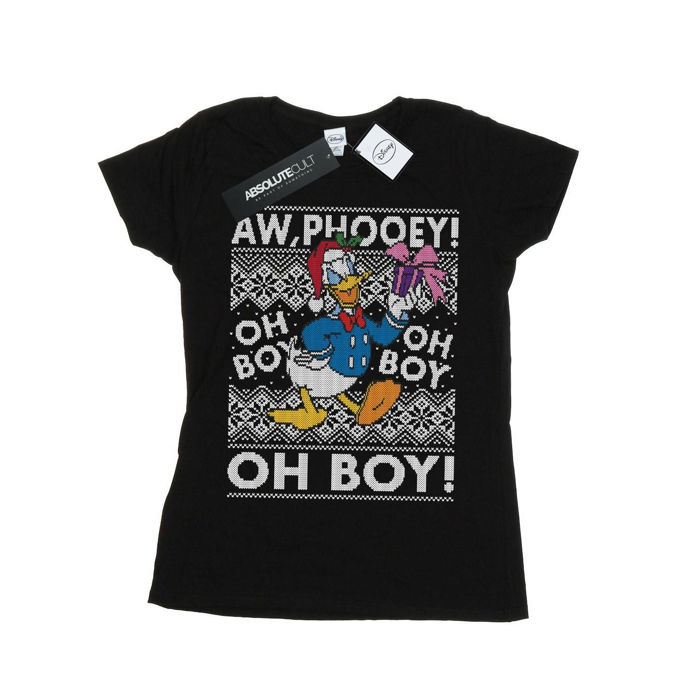 Disney Donald Duck Weihnachts Print T-Shirt