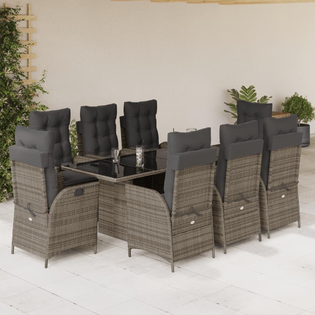 VidaXL Garten essgruppe poly-rattan