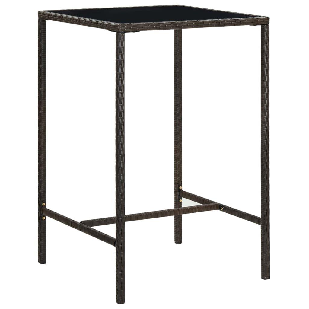 VidaXL Bar-set poly-rattan
