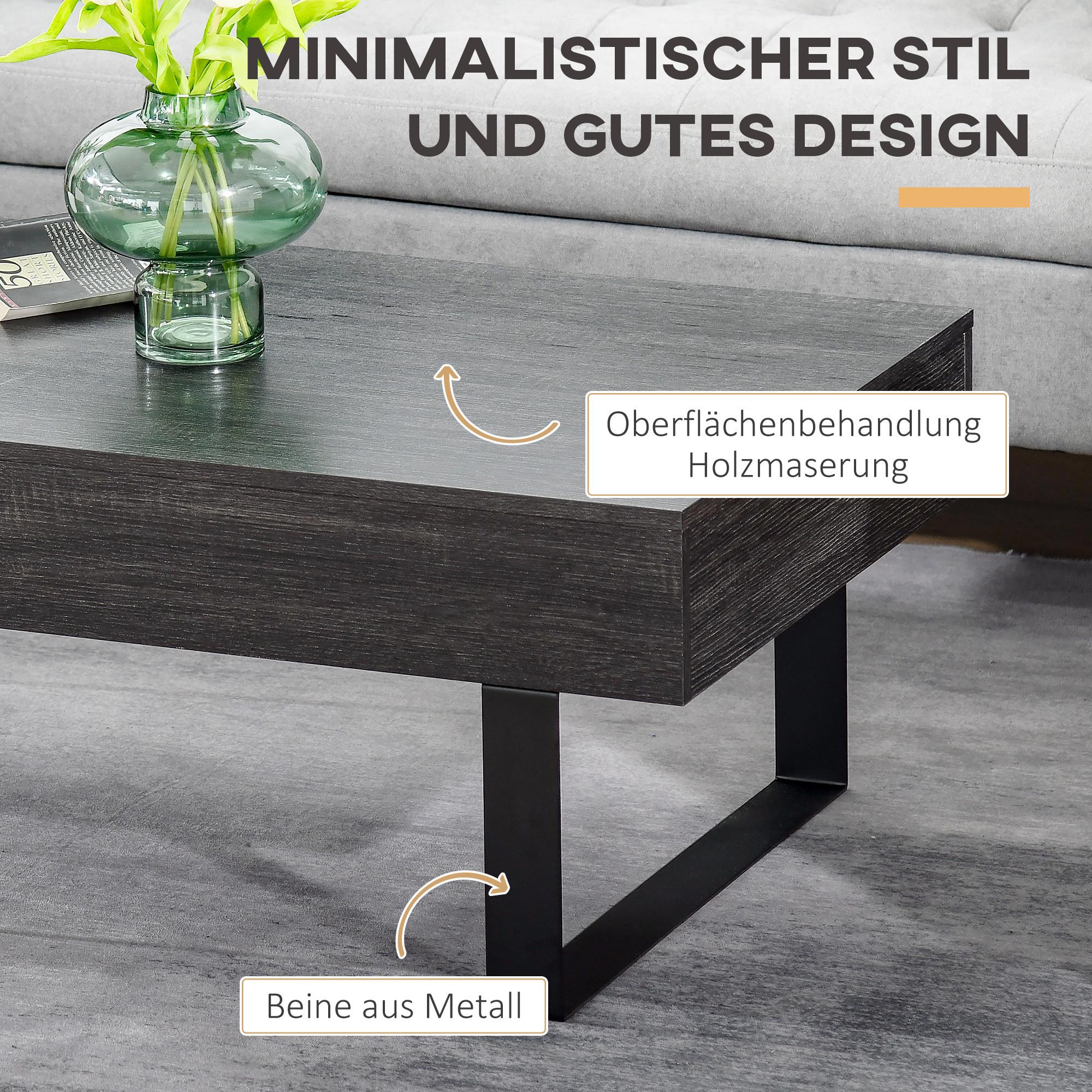 HOMCOM Couchtisch