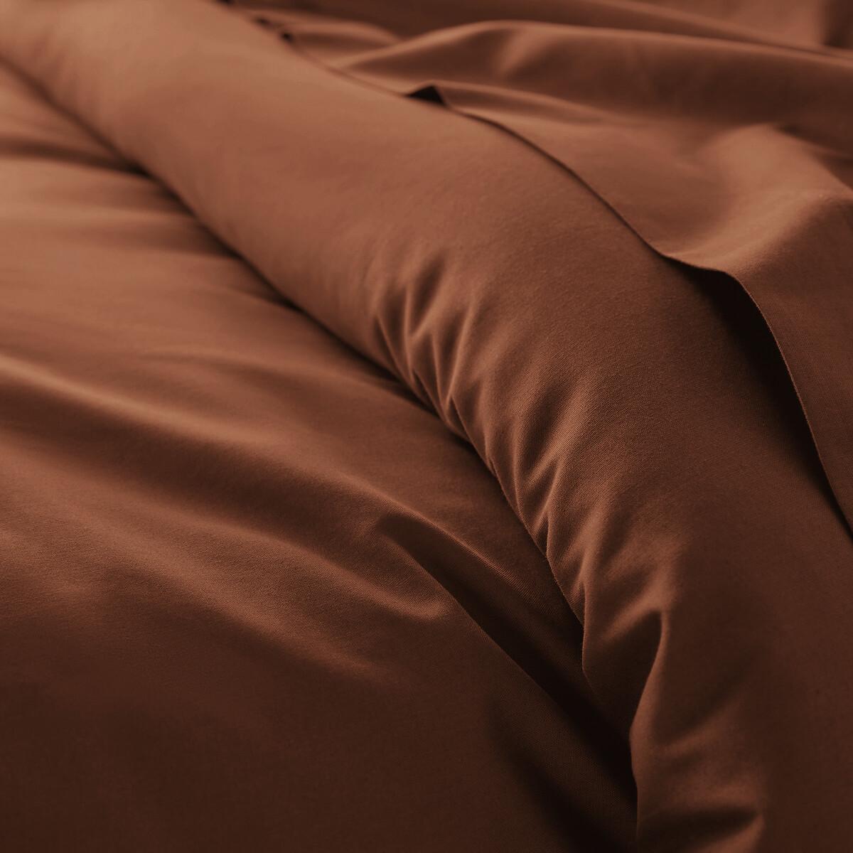 La Redoute Intérieurs Unifarbener Duvetbezug Scenario aus Bio-Baumwolle