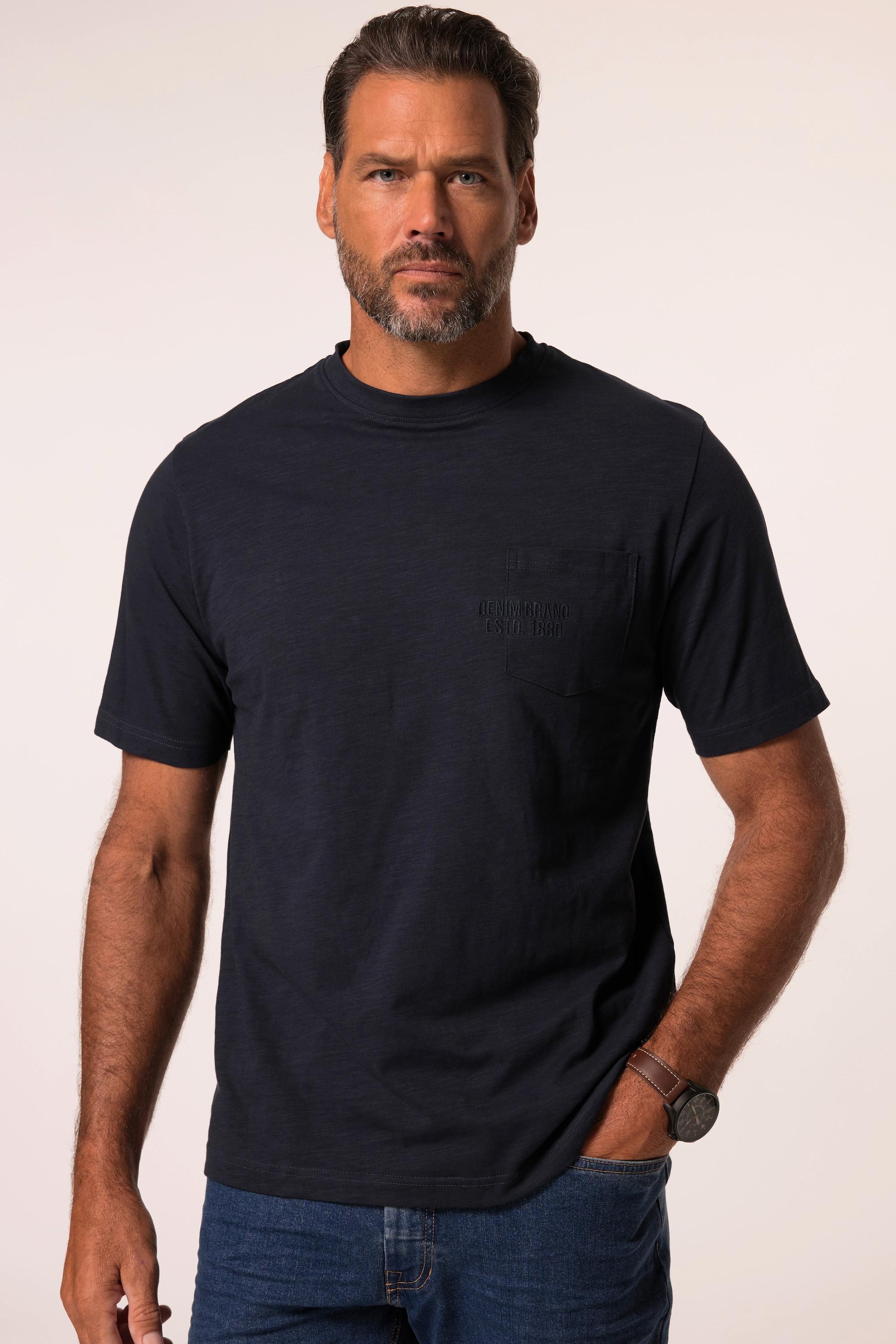 JP1880 Halbarm T-Shirt mit Brusttasche