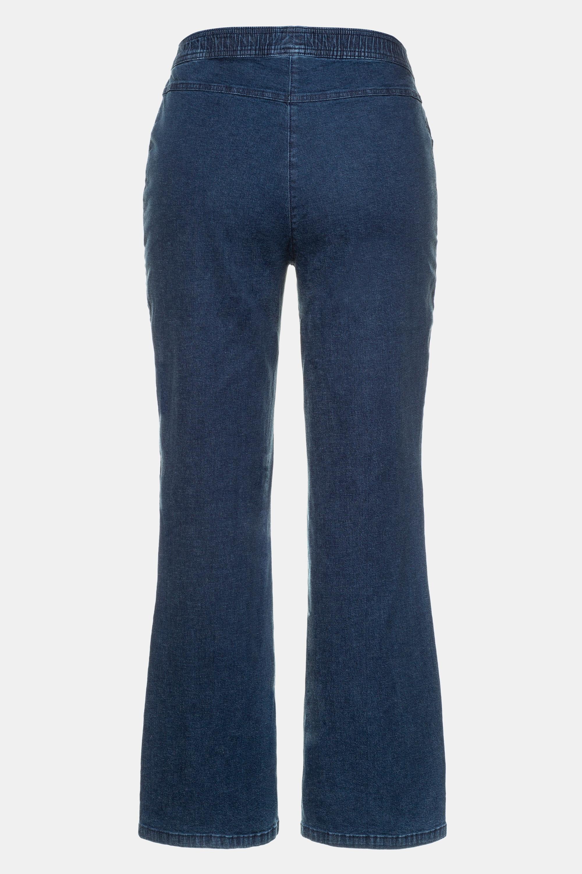 Ulla Popken Mary Weite 5-Pocket Marlene Jeans mit Elastikbund