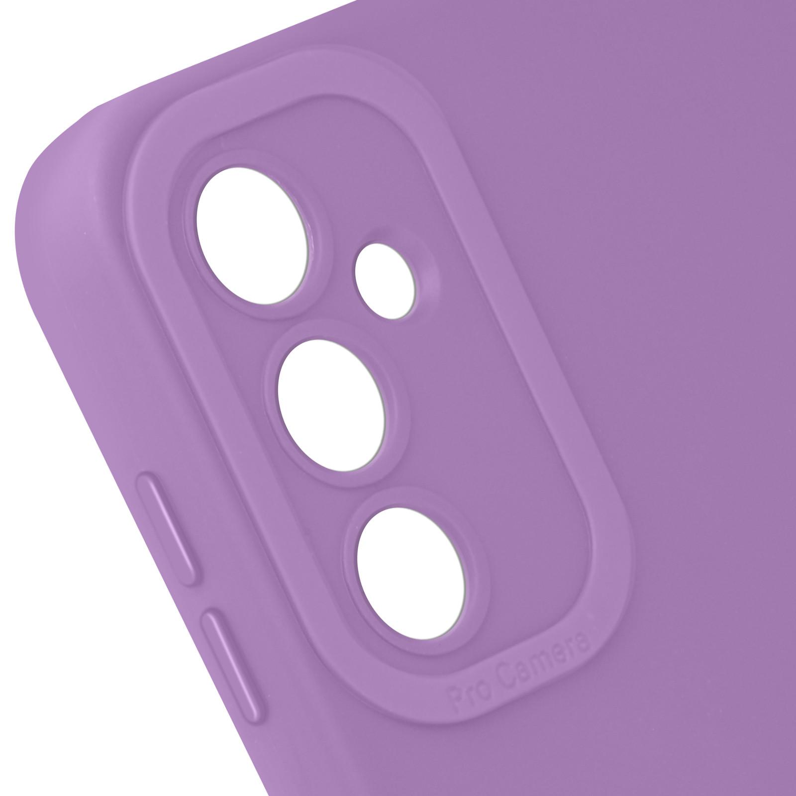 Avizar Weiche Hülle Samsung A15 Violett