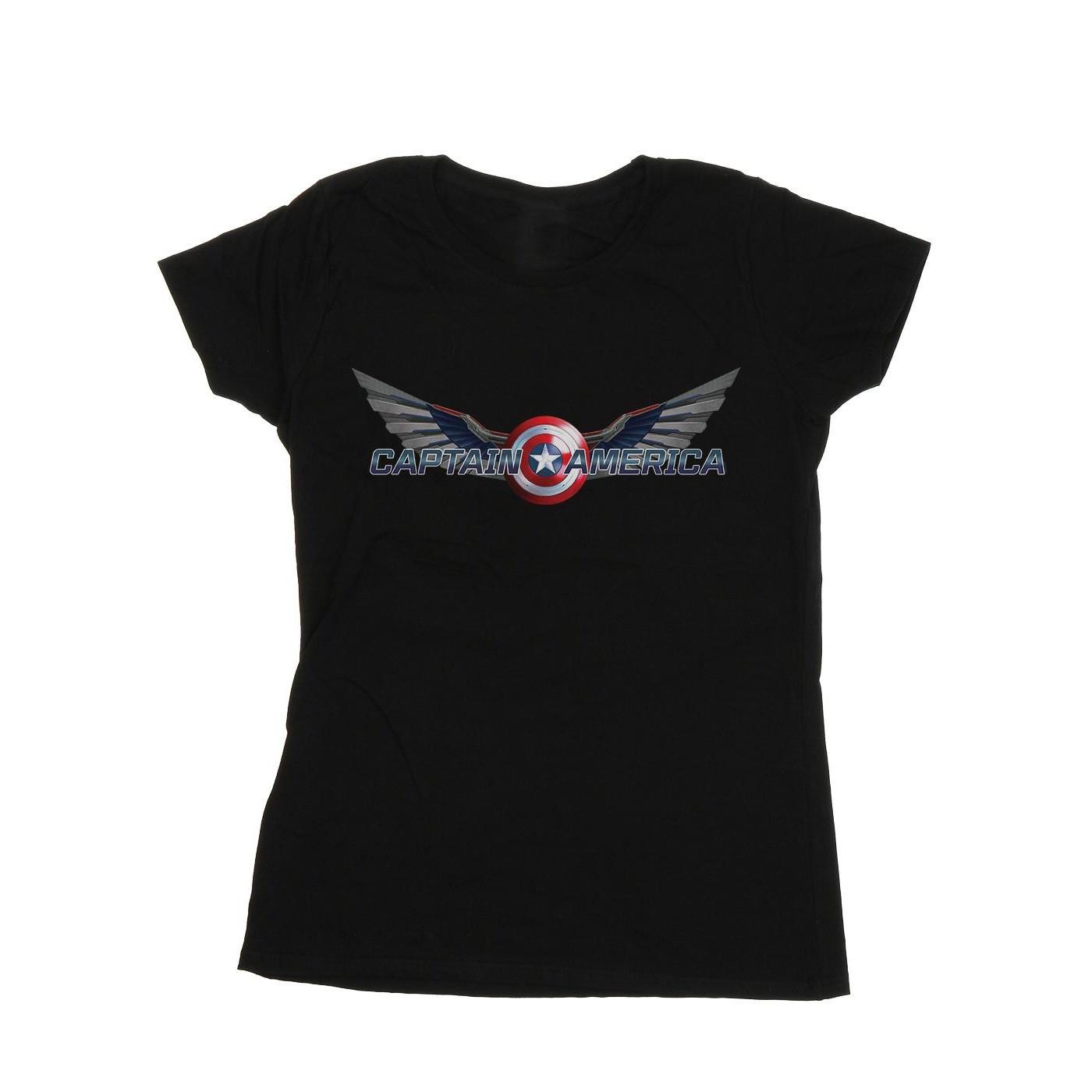 MARVEL Captain America Wings Logo T-Shirt