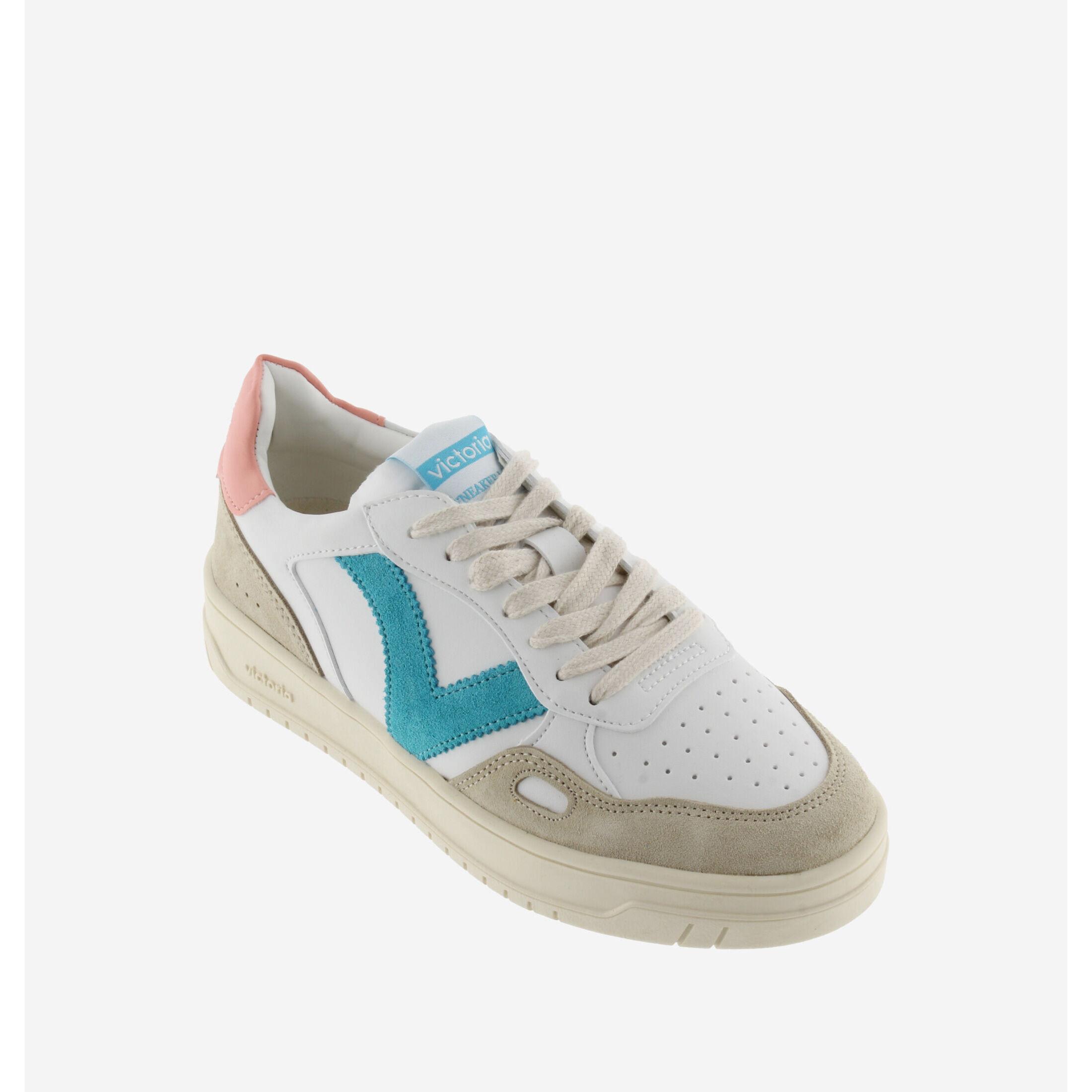 Victoria niedrige sneakers mit ledereffekt für damen