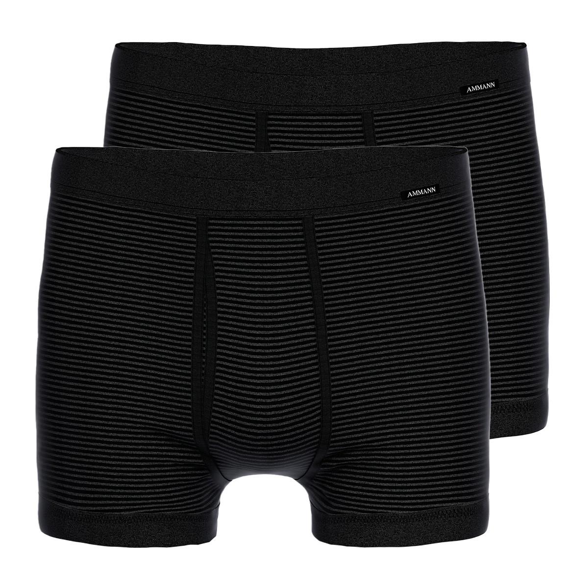 Ammann 2er Pack Jeans Feinripp - Retro-Short / Pant mit Eingriff