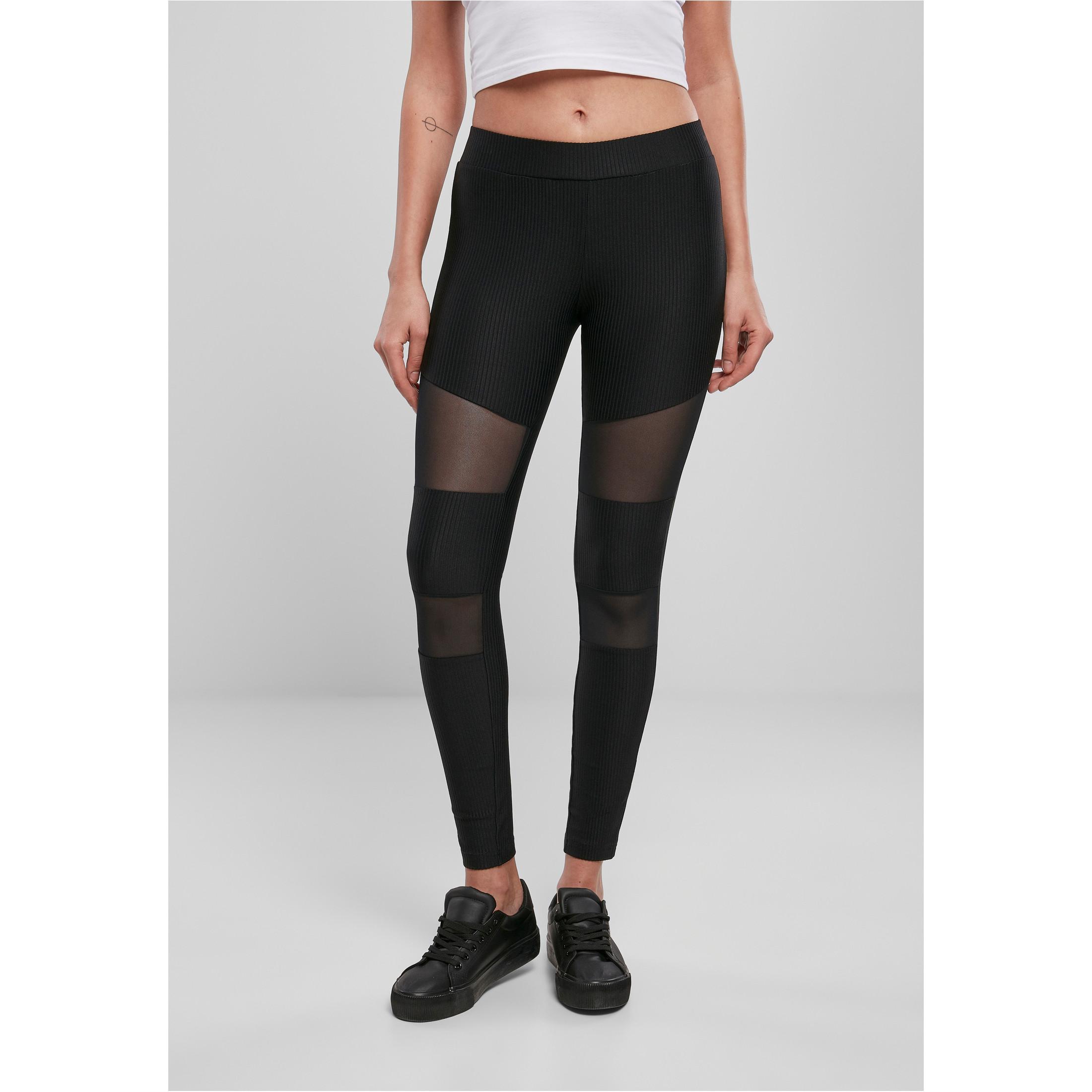 URBAN CLASSICS daen-leggings gerippt