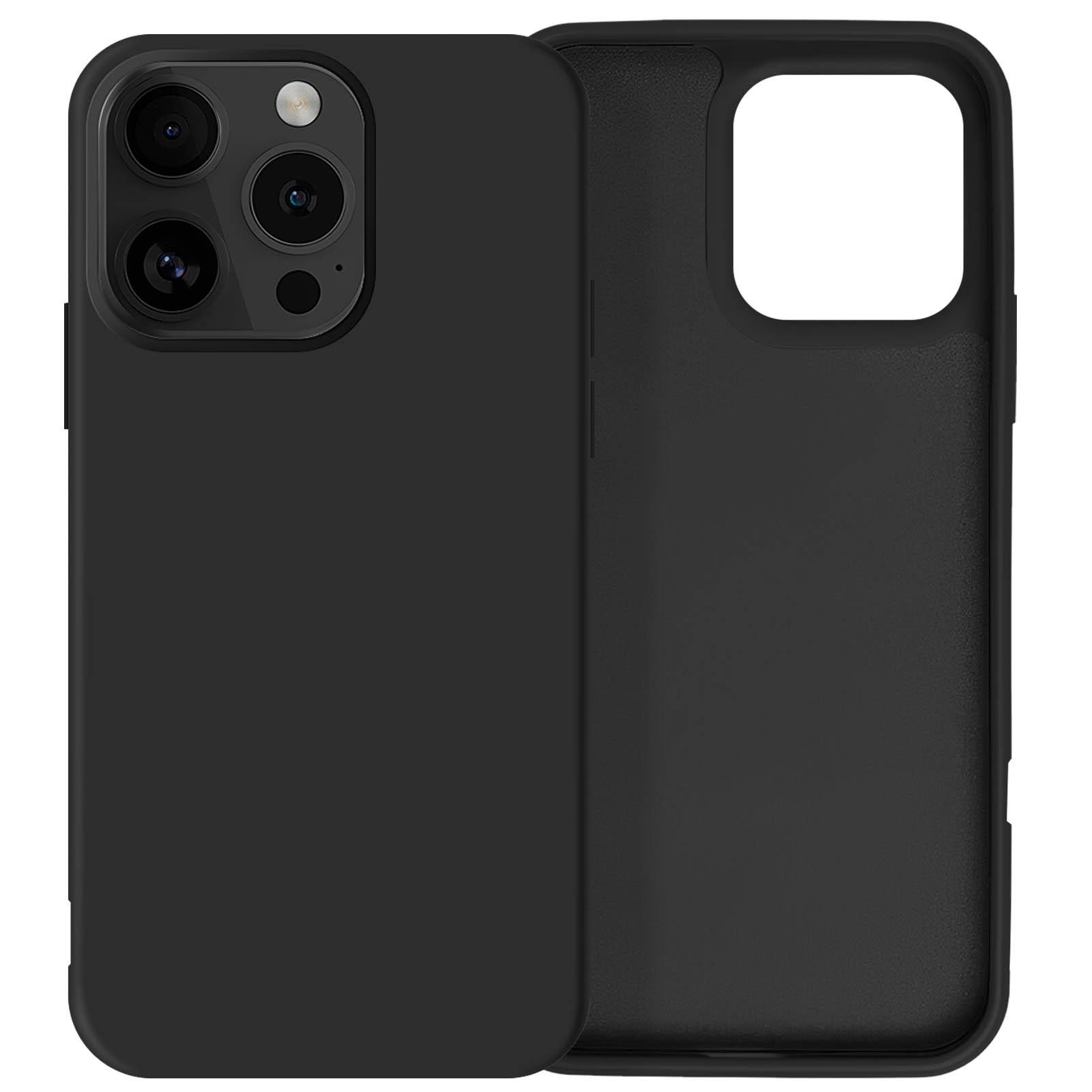 Avizar Handyhülle Apple iPhone 16 Pro Schwarz
