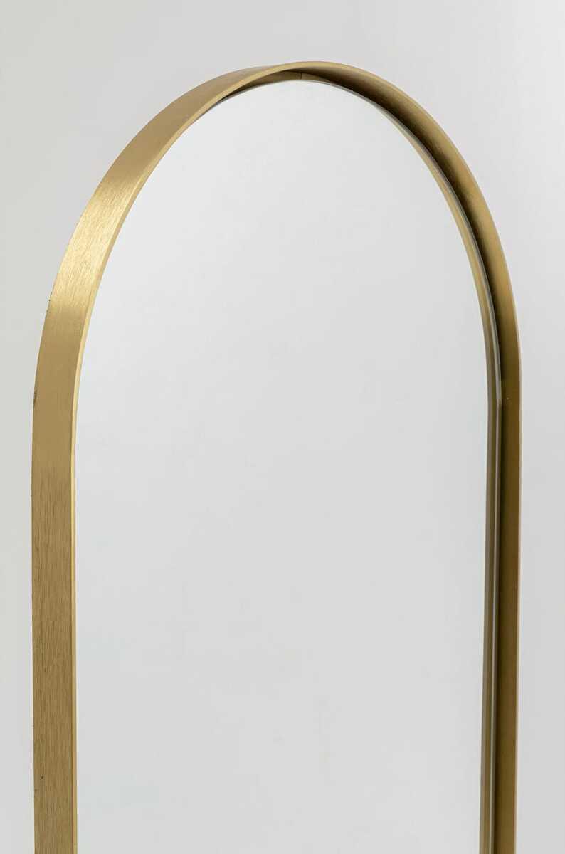 KARE Design Standspiegel Curve Brass 40x170