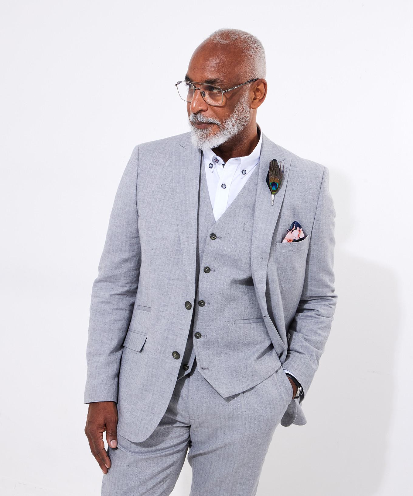 Joe Browns Fischgrät Leinenmischung Blazer