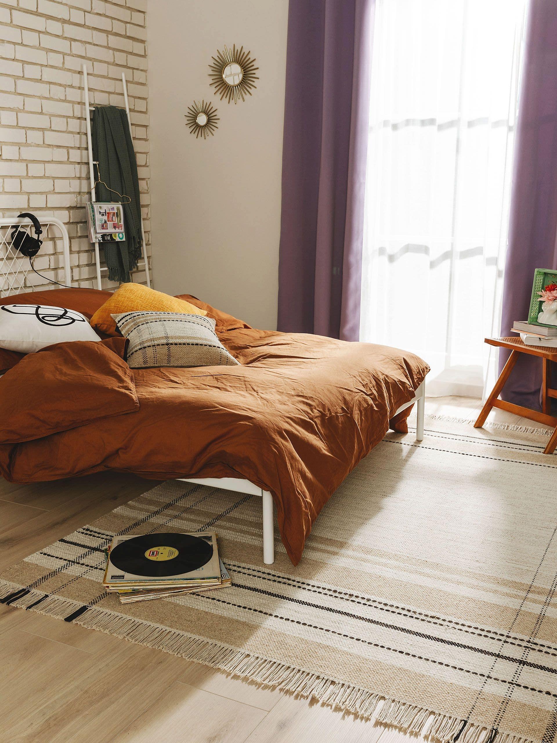 Benuta Wollteppich Bahati Beige