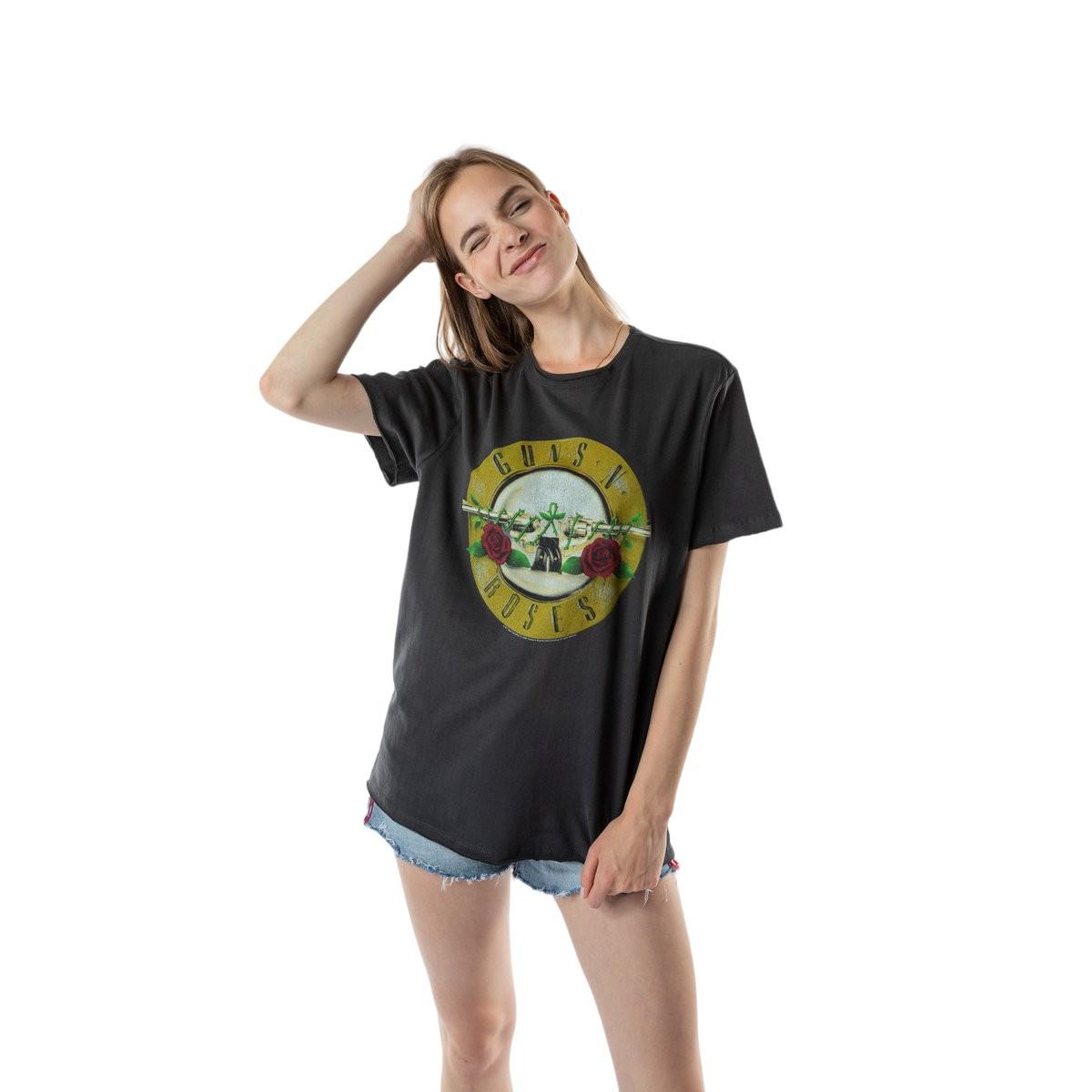 Amplified Logo Kurzarm T-Shirt