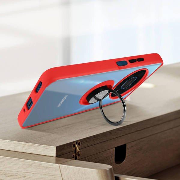 Avizar Ring-Hülle für Honor Magic4 Lite Rot