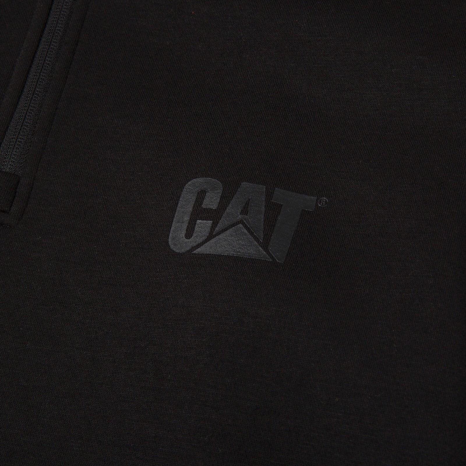 Caterpillar Sweatshirt mit kurzem Reißverschluss