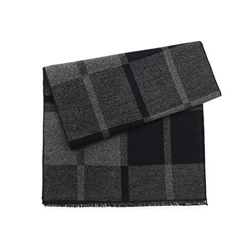 Only-bags.store Schal warm gestrickt kariert Quaste Schal Winter lange Schals Geschenke mit Verpackung