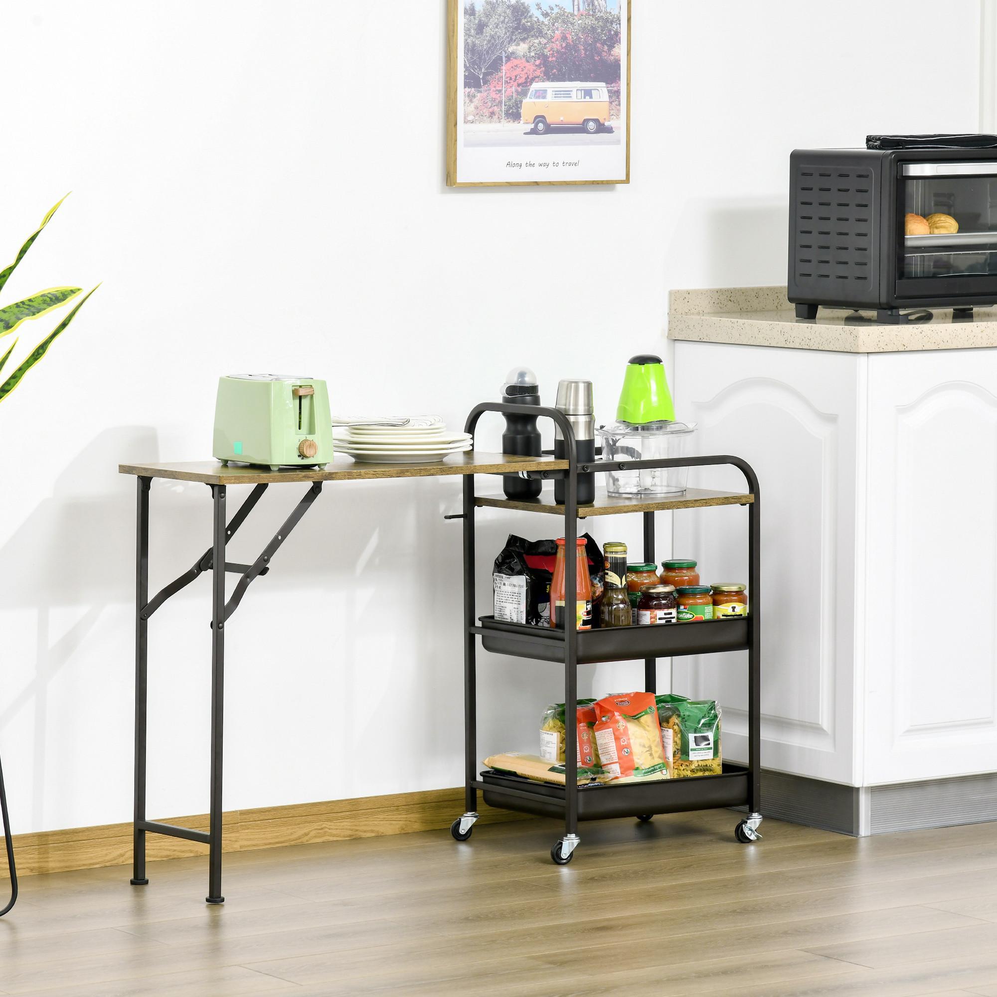 HOMCOM Küchenwagen
