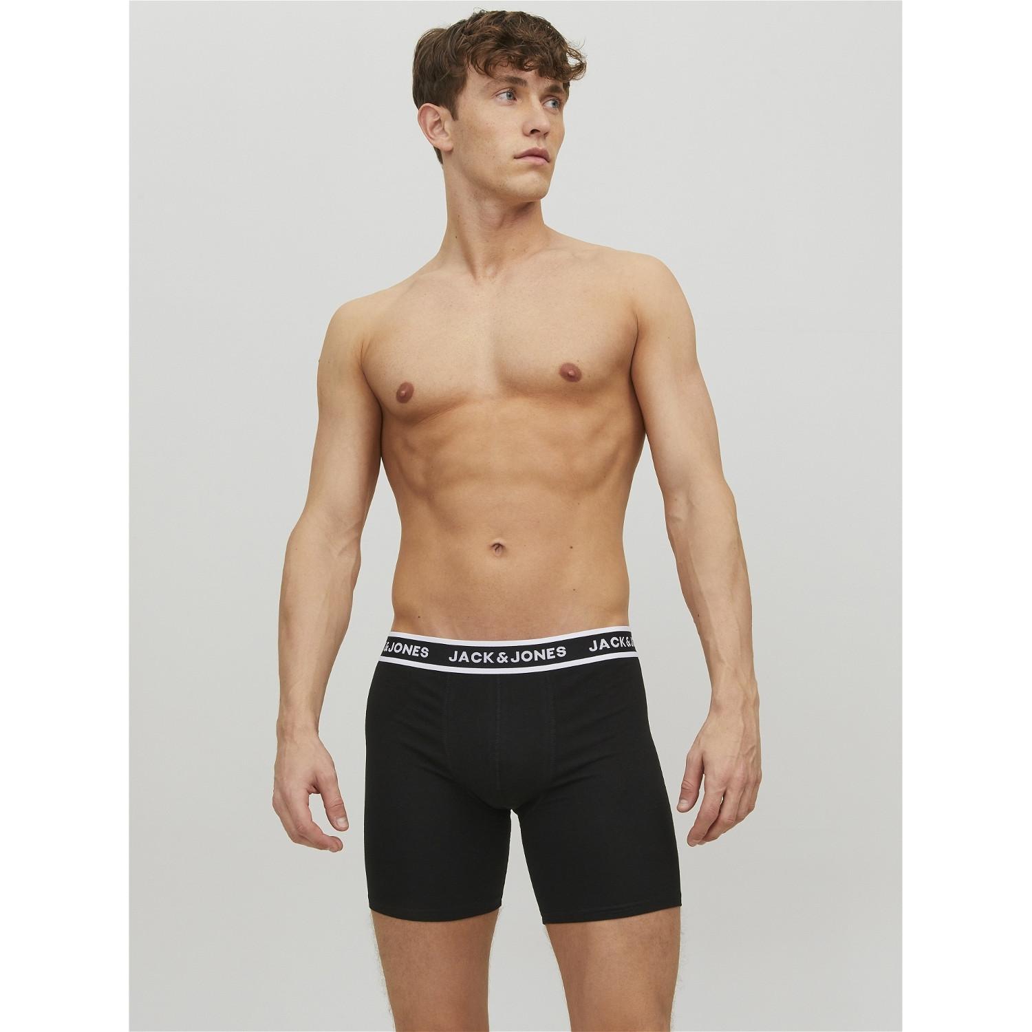 JACK & JONES Boxershort Stretch-JACSOLID BOXER BRIEFS 3P