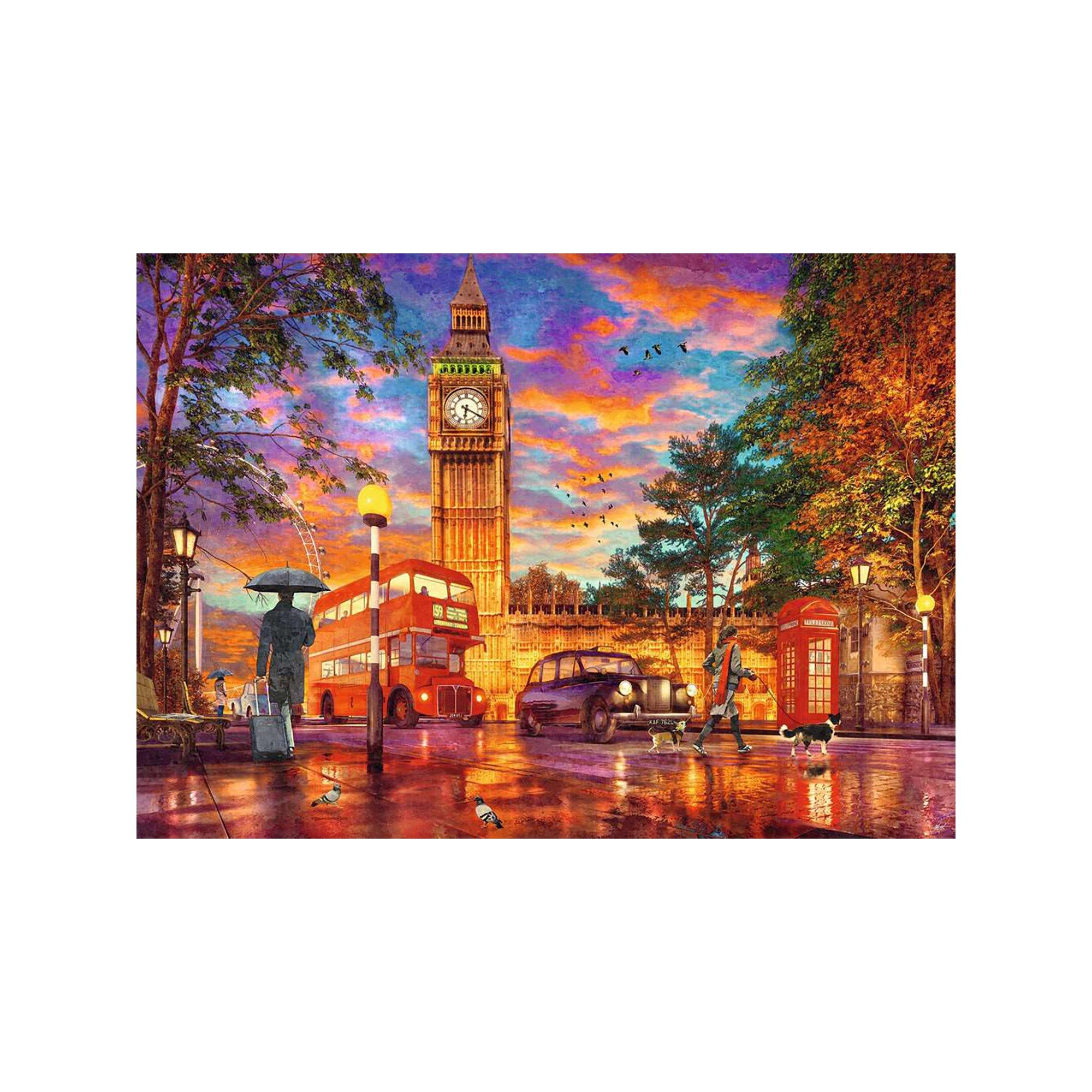 Ravensburger Puzzle Sonnenuntergang in London, 1000 Teile
