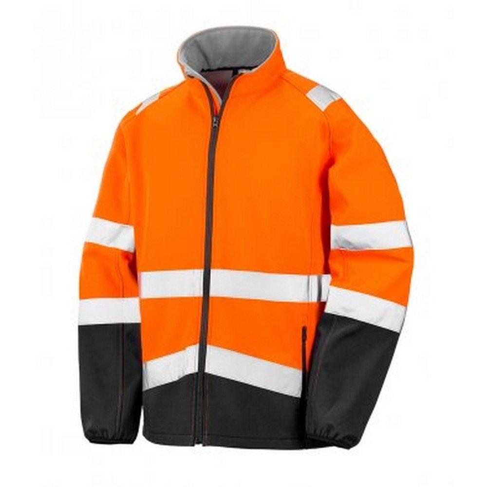 Result Erwachsene SafeGuard Bedruckbare Safety Soft Shell Jacke