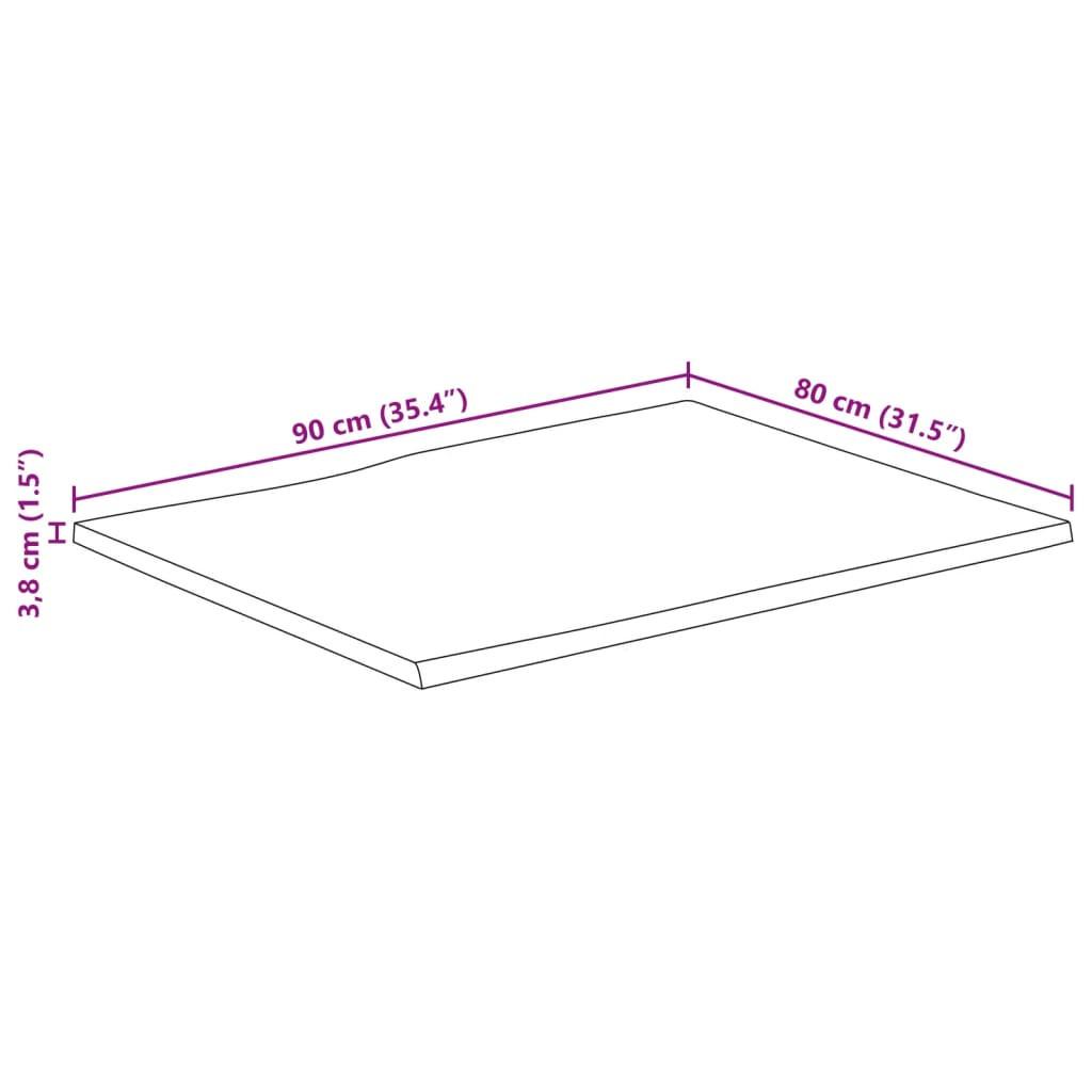 VidaXL Tischplatte holz