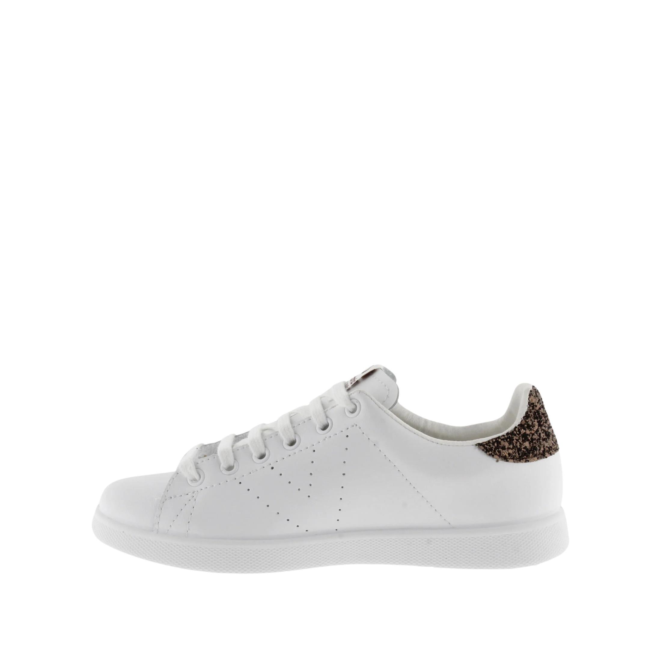 Victoria sneakers piel & glitter