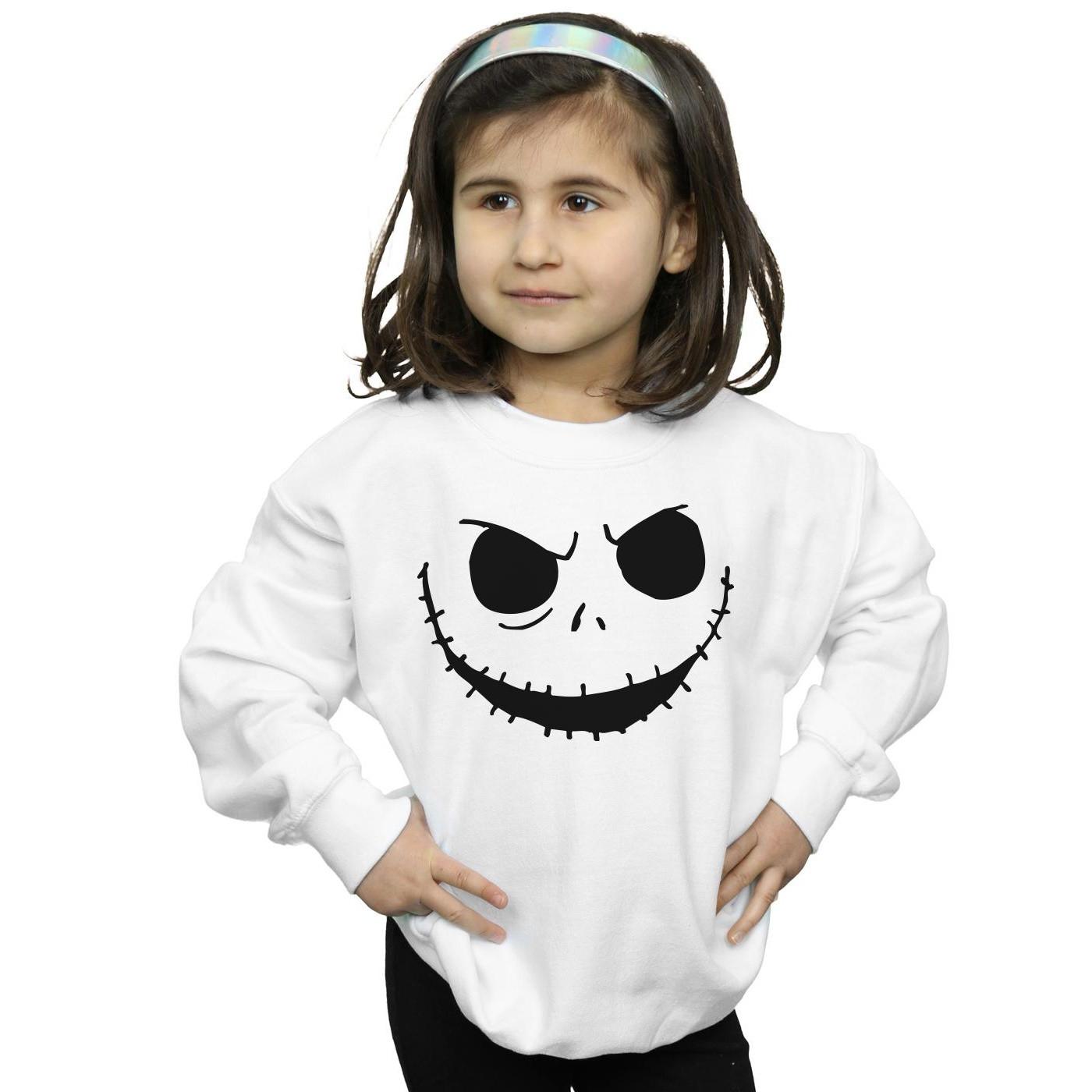 Disney Nightmare Before Christmas Jack's Face Sweatshirt