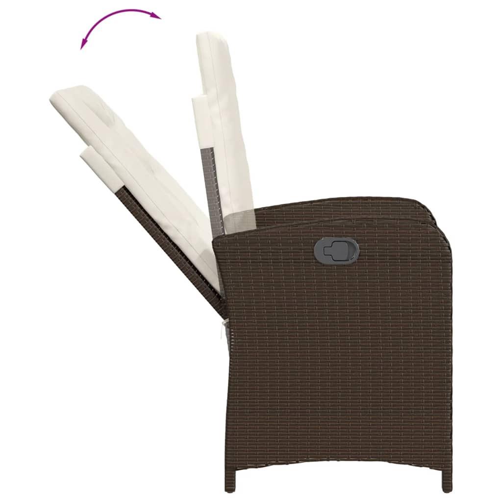 VidaXL Garten essgruppe poly-rattan