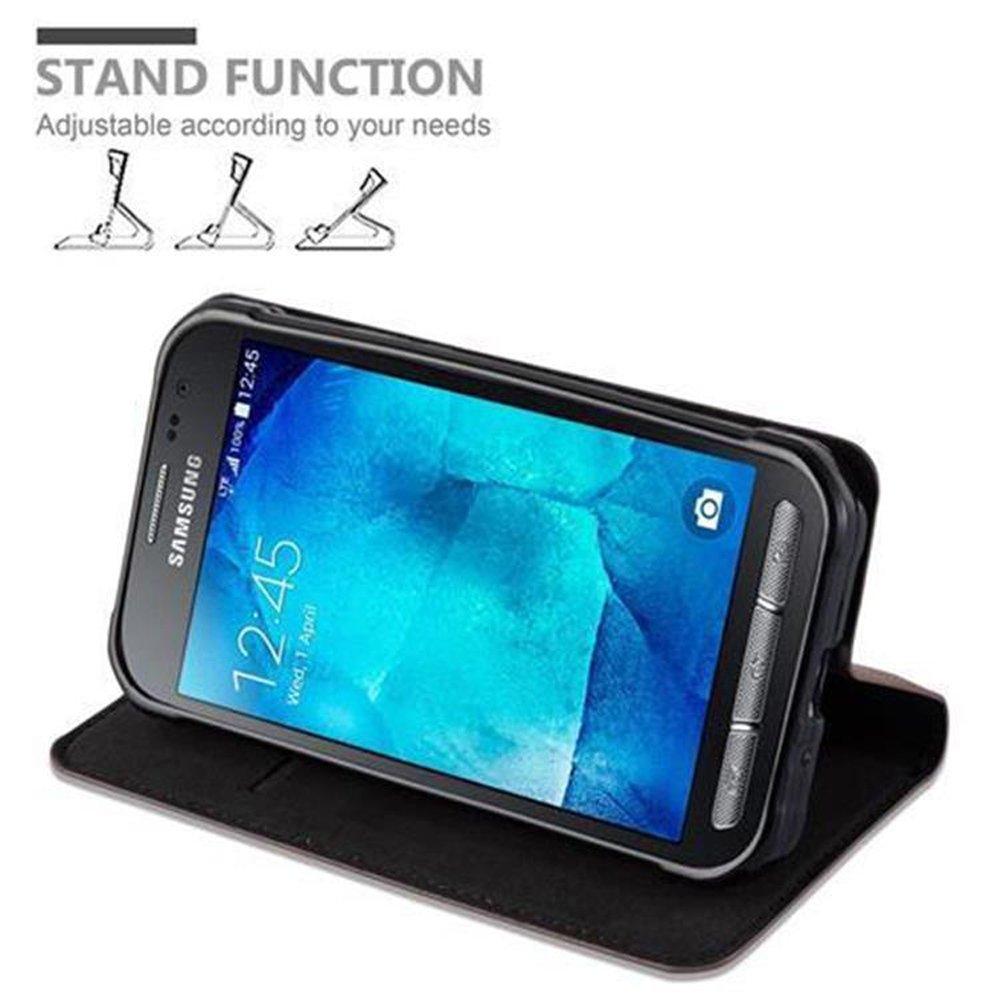 Cadorabo Hülle für Samsung Galaxy XCover 3 Magnetverschluss, Kartenfach