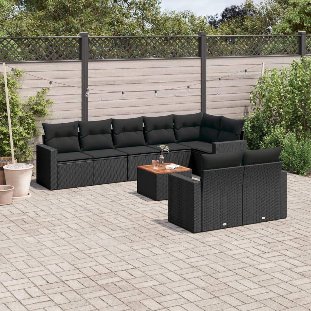 VidaXL Garten sofagarnitur poly-rattan