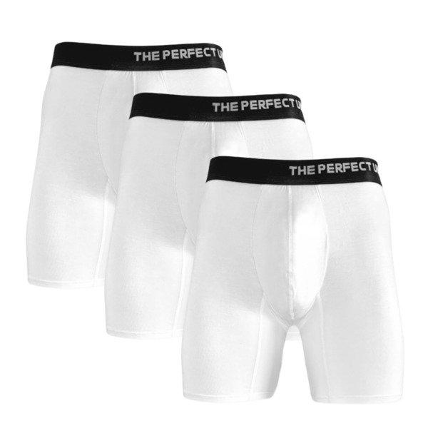 The Perfect Underwear Bambus Boxer-shorts, weiss (3 Stk. pro Pack), Größe S