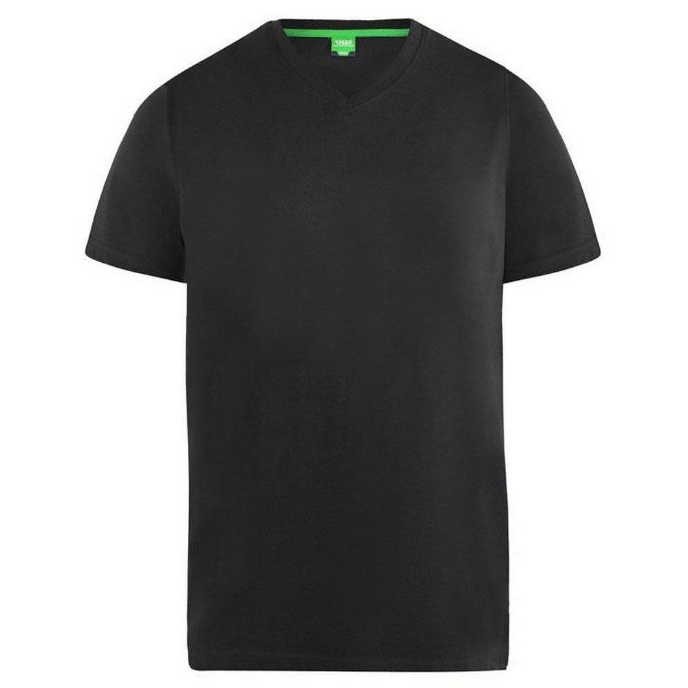Duke Kingsize Signature1 Baumwolle V-Ausschnitt T-Shirt