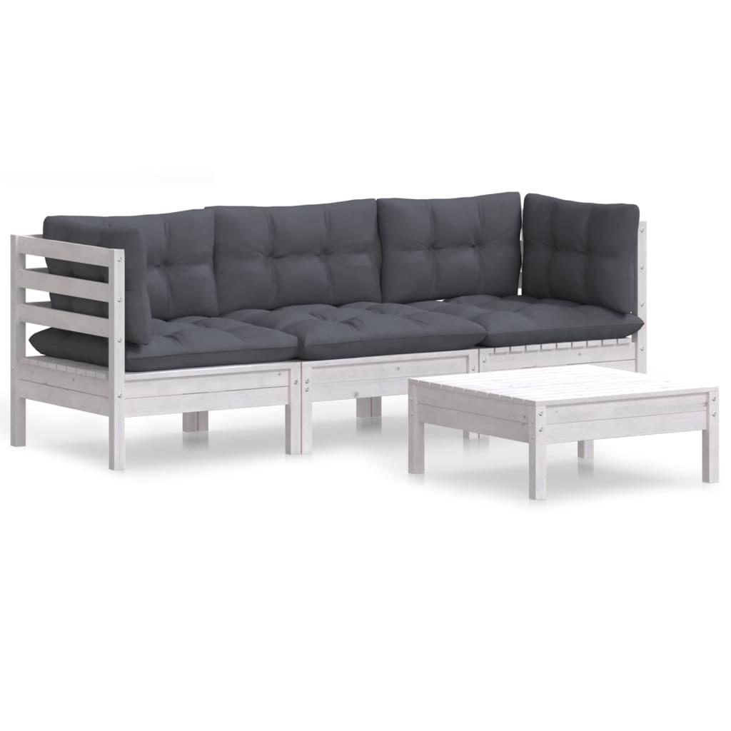 VidaXL Garten-lounge-set kiefernholz
