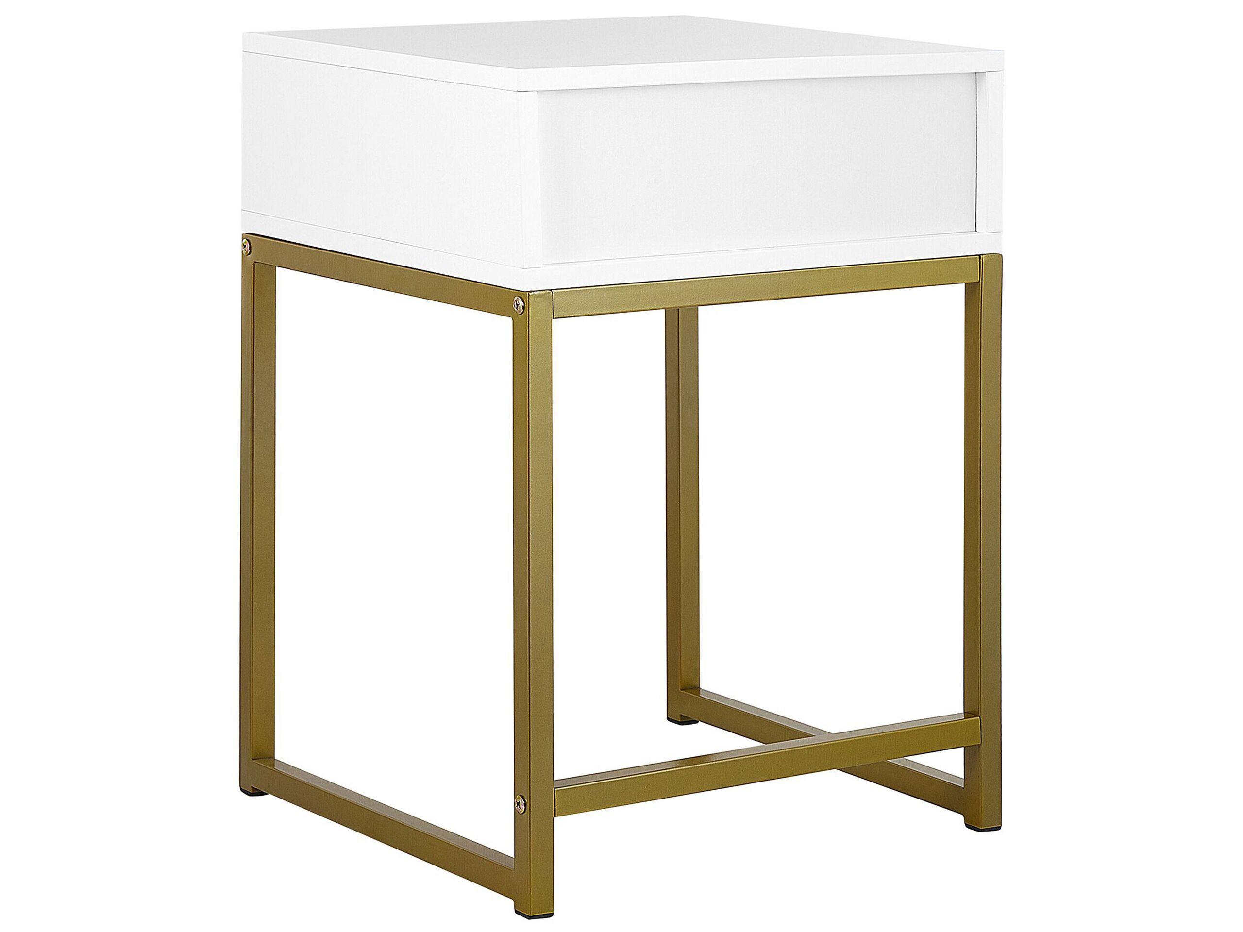 Beliani Beistelltisch aus MDF-Platte Modern LARGO