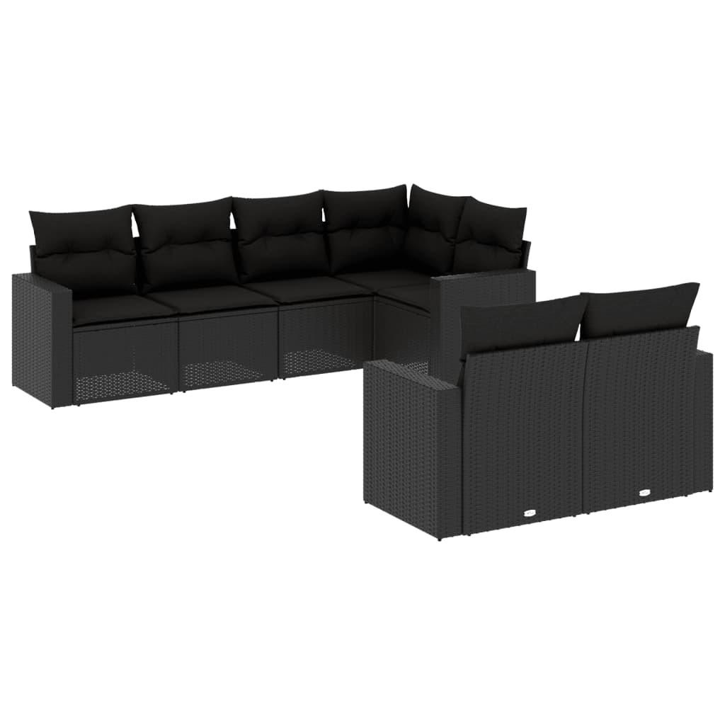 VidaXL Garten sofagarnitur poly-rattan