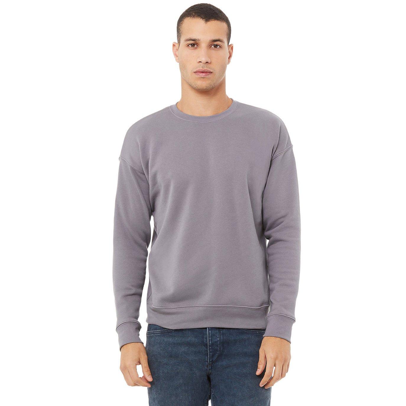 Bella + Canvas Fllece mit überschnittenen Schultern