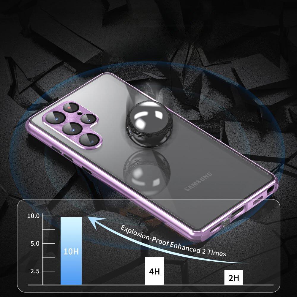 Cover-Discount Galaxy S24+ - Magnetische Schutzhülle mit Panzerglas