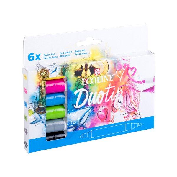 Talens Marker Set Ecoline Duo Tip