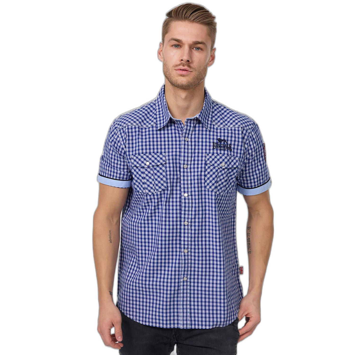LONSDALE Berny Kurzarm Slim Fit Hemd