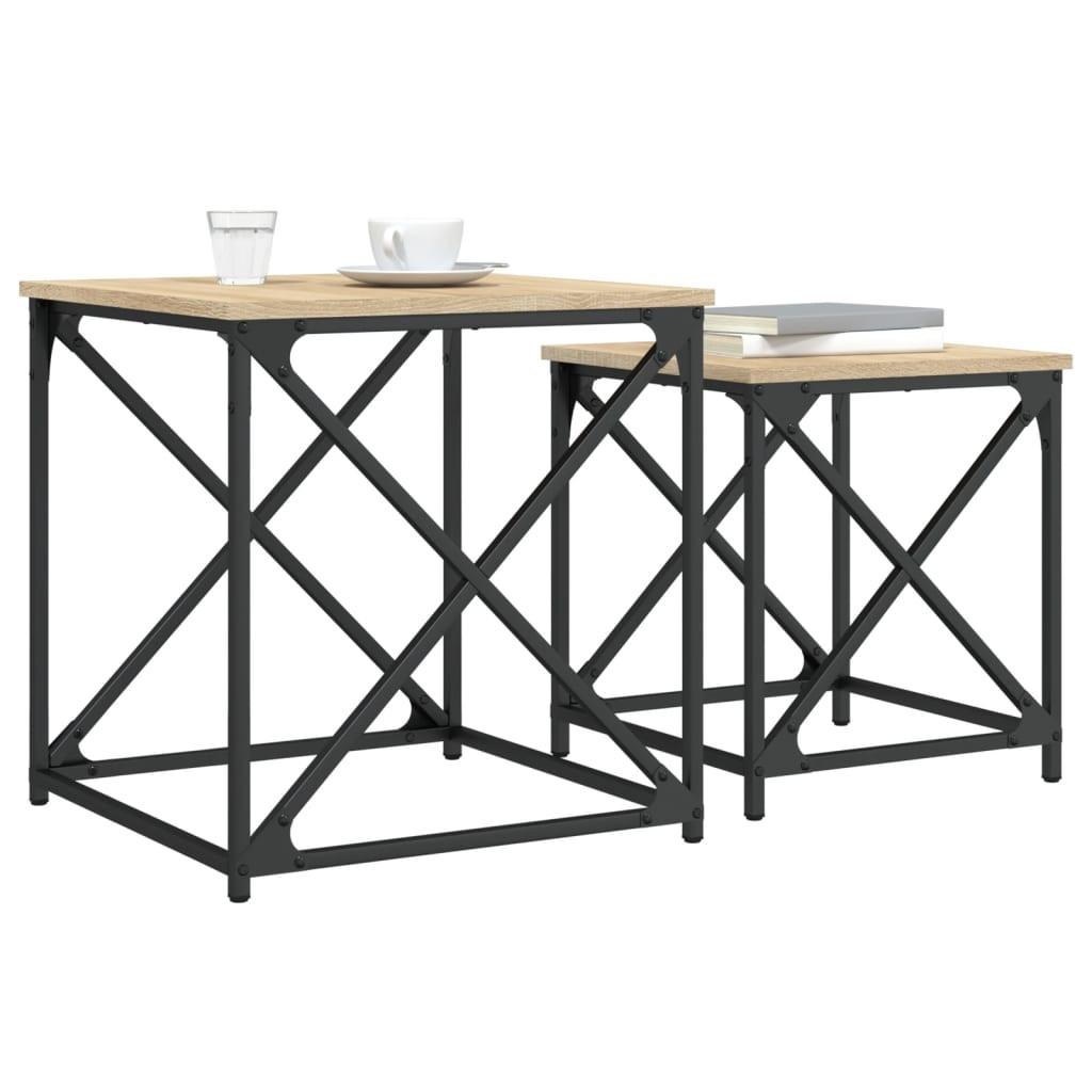 VidaXL Satztisch holzwerkstoff