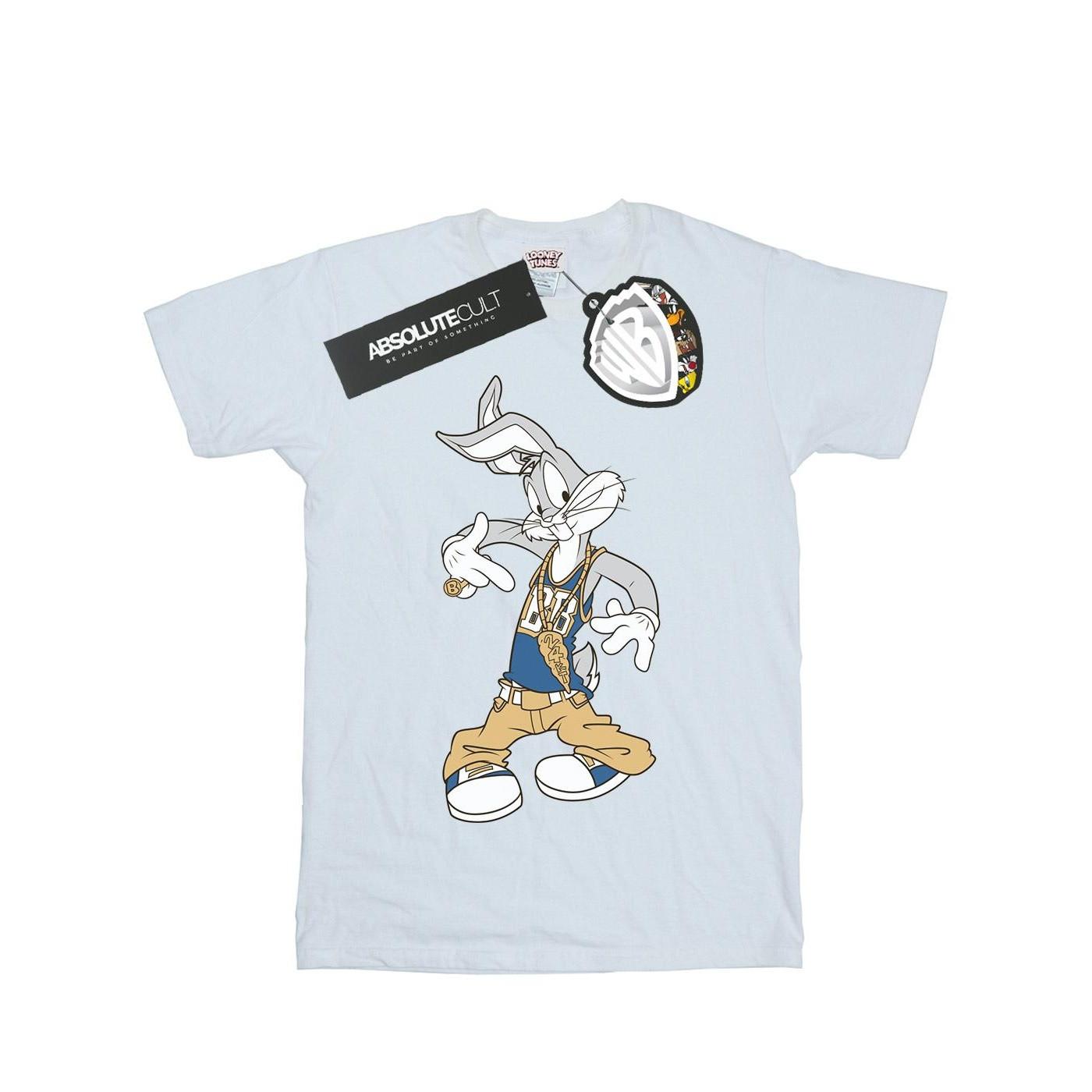 LOONEY TUNES Bugs Bunny Rapper Print T-Shirt