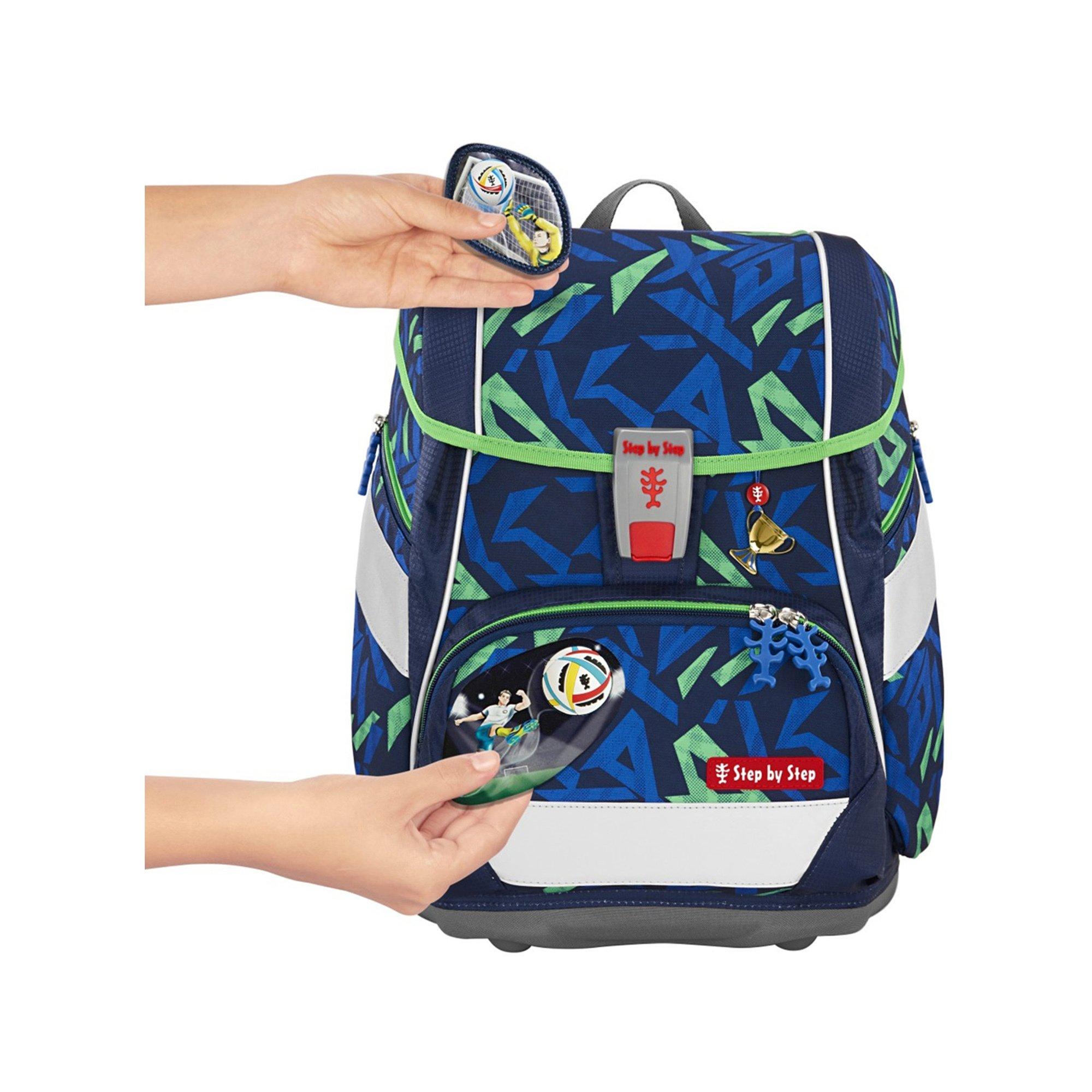 Step by Step Schulrucksack-Set, 6-teilig Soccer Ben
