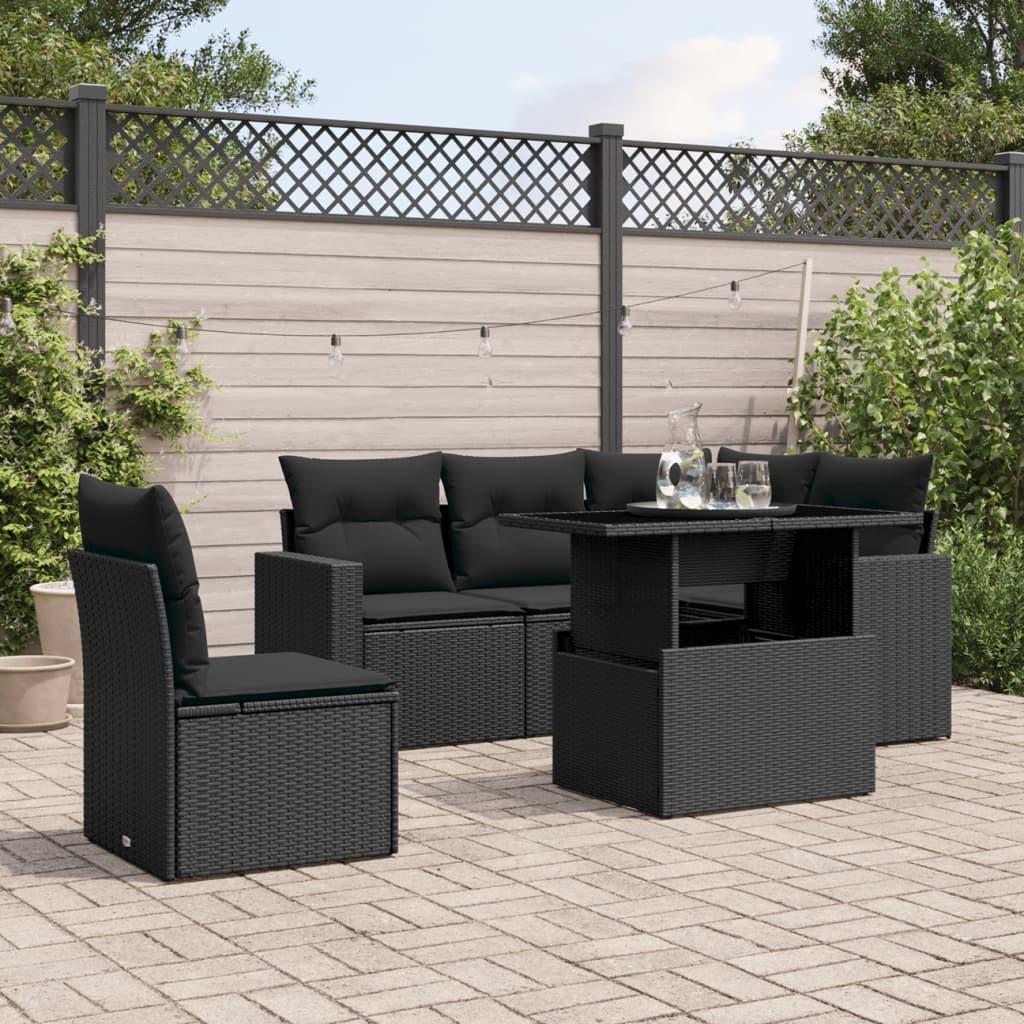 VidaXL Garten sofagarnitur poly-rattan