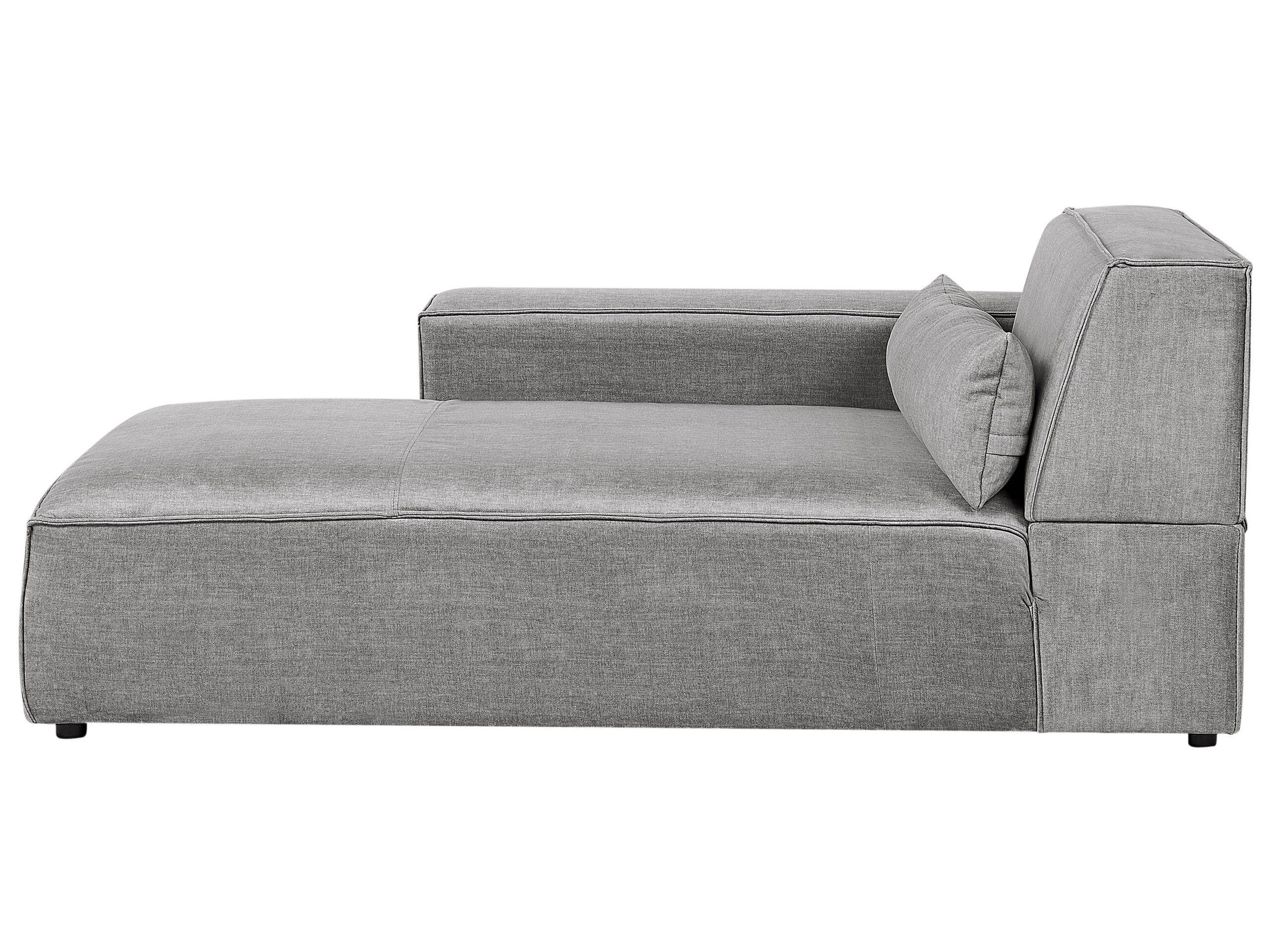 Beliani Ecksofa aus Polyester Modern HELLNAR