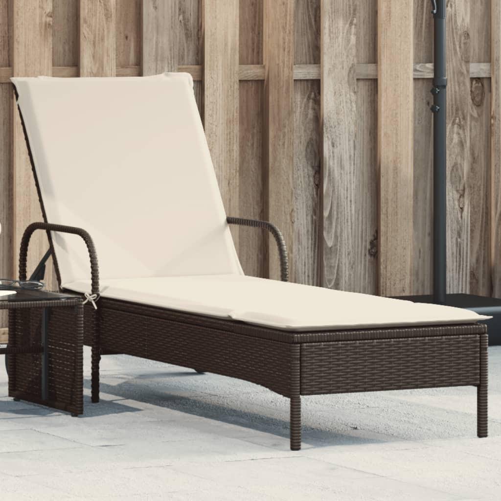 VidaXL Sonnenliege poly-rattan