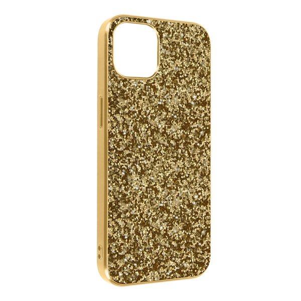 Avizar Glitter Hülle iPhone 13 Mini Gold