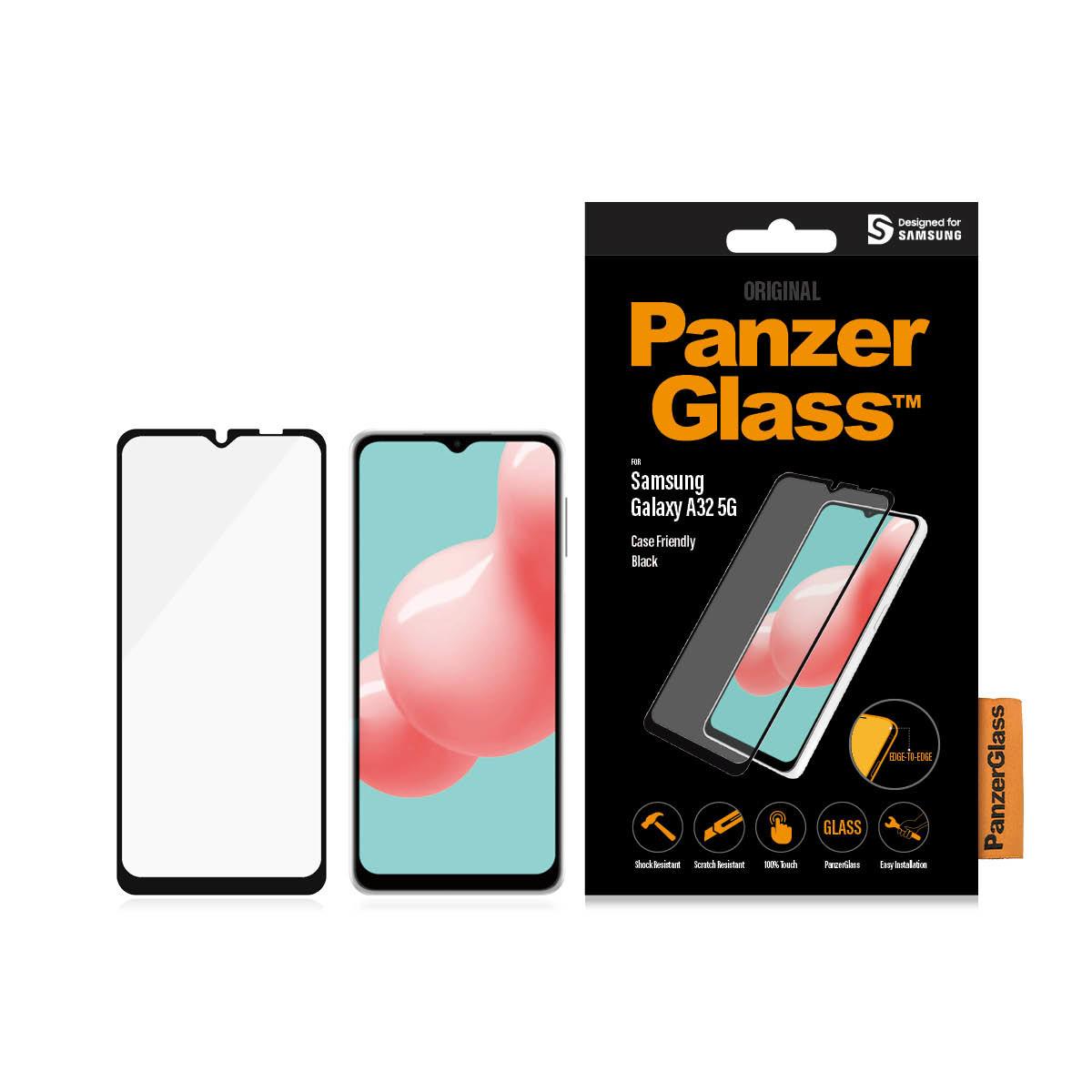 PanzerGlass Edge to Edge (1 Stück, Galaxy A32 5G)