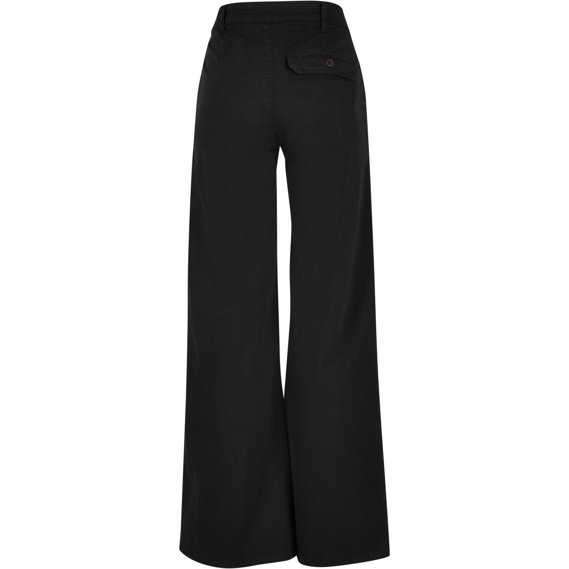 URBAN CLASSICS Chinohose mit hoher Taille,