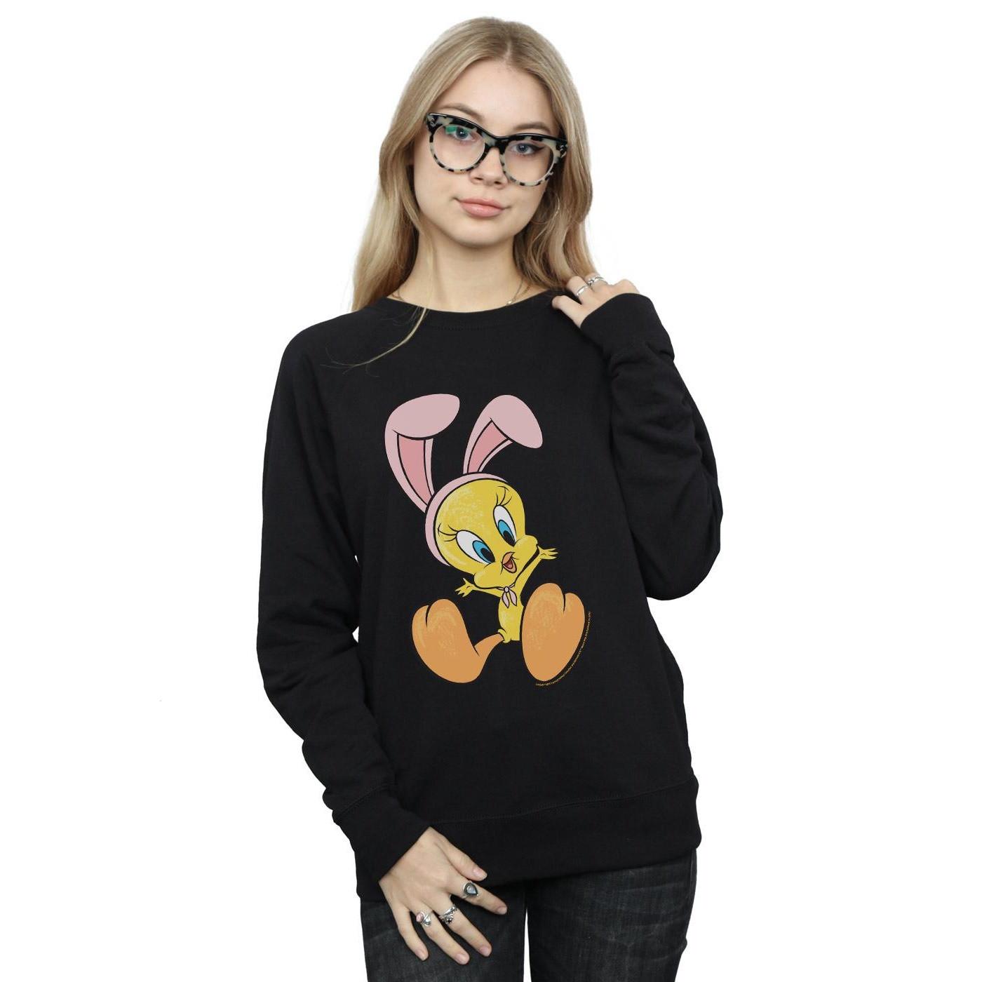 LOONEY TUNES Tweety Pie Bunny Ears Sweatshirt